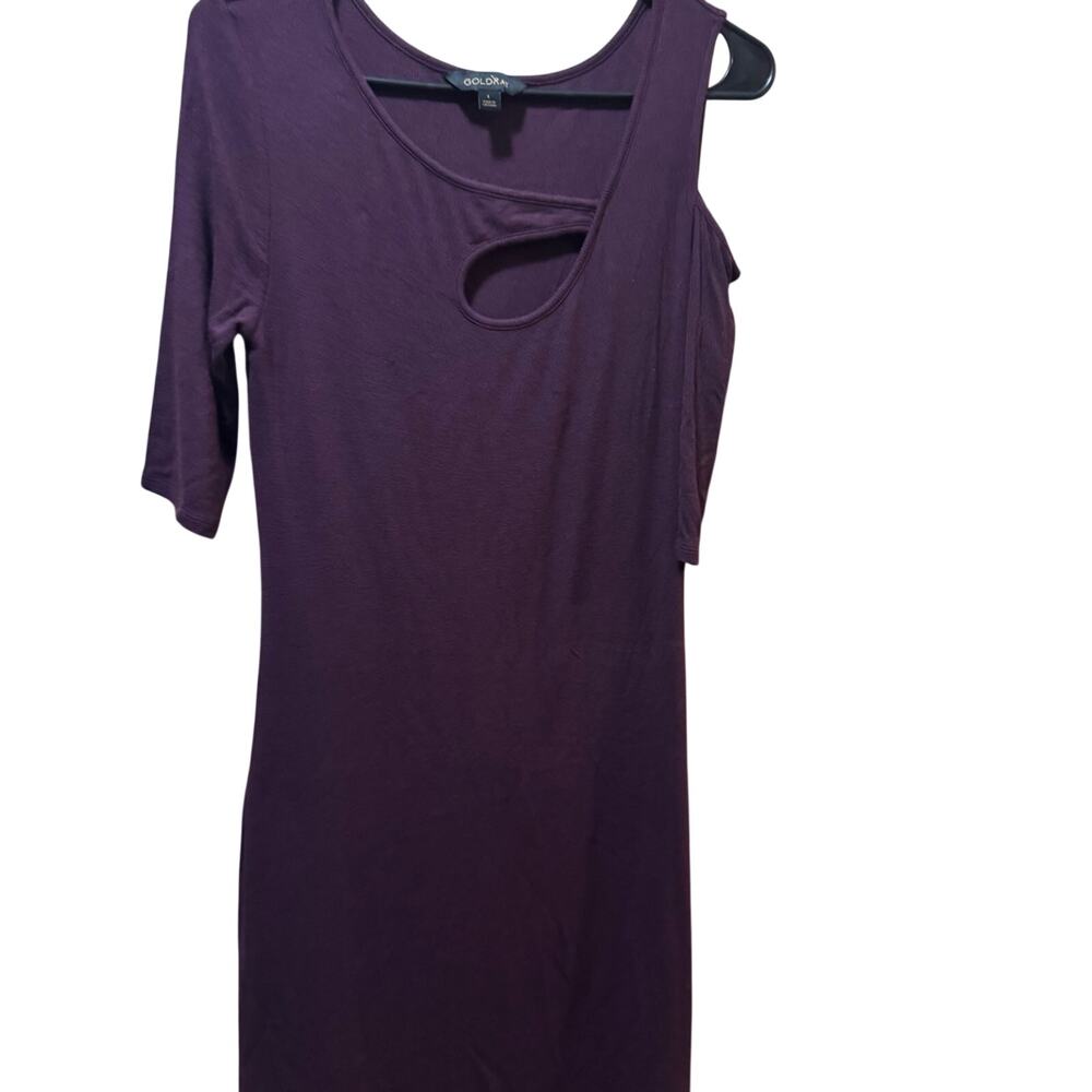 GoldRay dress off shoulder